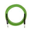 Fender 10 FT Professional Series Glow in the Dark Instrument Cable, Green