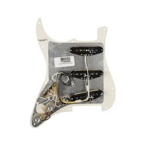 Fender Vintage Noiseless SSS Pre-wired Stratocaster Pickguard, 3-Ply, Parchment