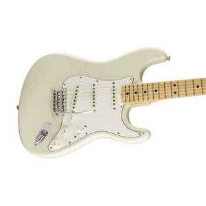 Fender Custom Shop Ltd Ed Jimi Hendrix Stratocaster Electric Guitar, Maple FB, Aged Olympic White