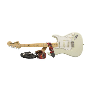 Fender Custom Shop Ltd Ed Jimi Hendrix Stratocaster Electric Guitar, Maple FB, Aged Olympic White