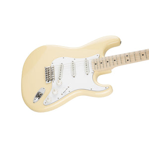 Fender Japan Yngwie Malmsteen Stratocaster Electric Guitar w/Gigbag, Yellow White