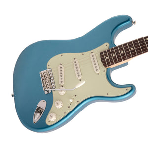 Fender Japan Traditional II 60s Stratocaster Electric Guitar, RW FB, Lake Placid Blue
