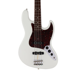 Fender Japan Traditional II 60s Jazz Bass Guitar, Roasted Maple Neck / RW FB, Olympic White