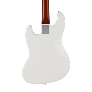 Fender Japan Traditional II 60s Jazz Bass Guitar, Roasted Maple Neck / RW FB, Olympic White