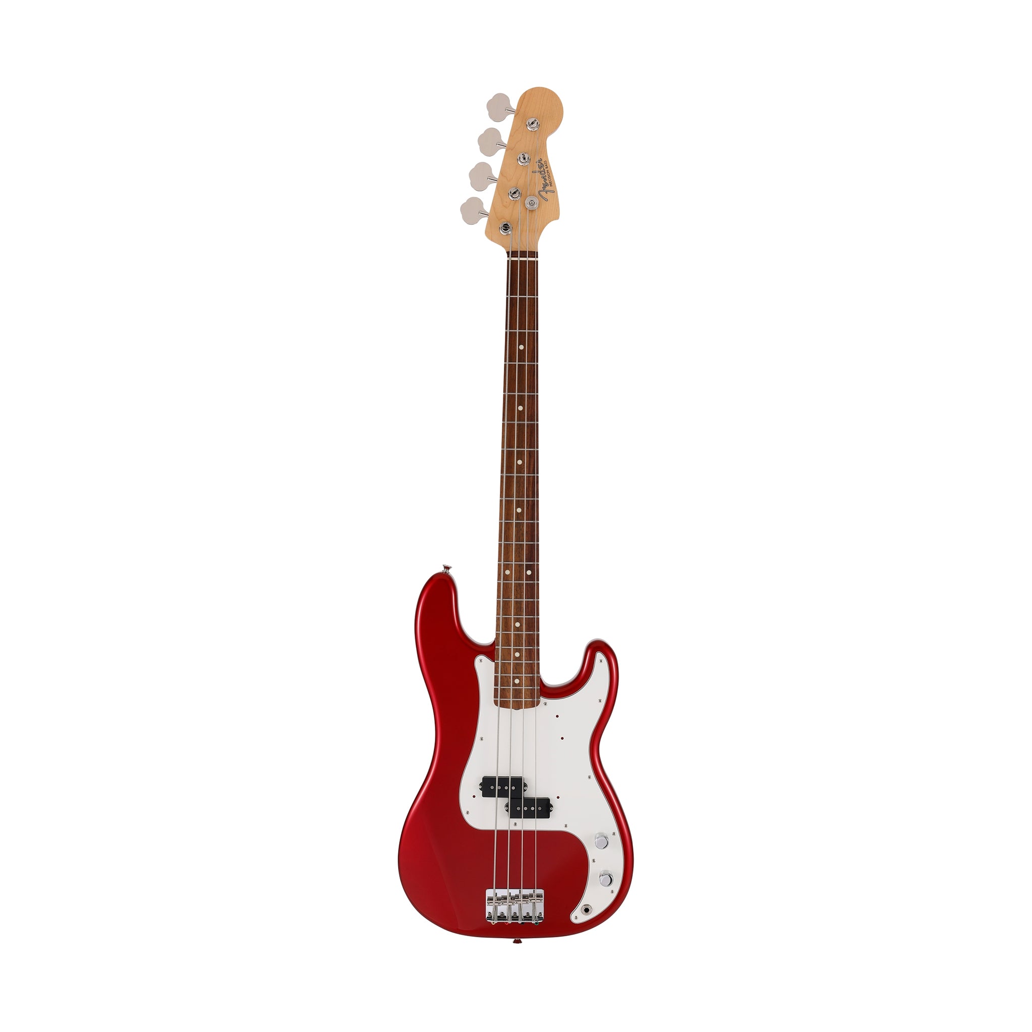 Fender Japan Traditional II 60s Precision Bass Guitar, RW FB, Candy Apple Red