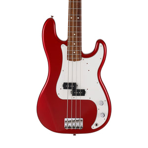 Fender Japan Traditional II 60s Precision Bass Guitar, RW FB, Candy Apple Red