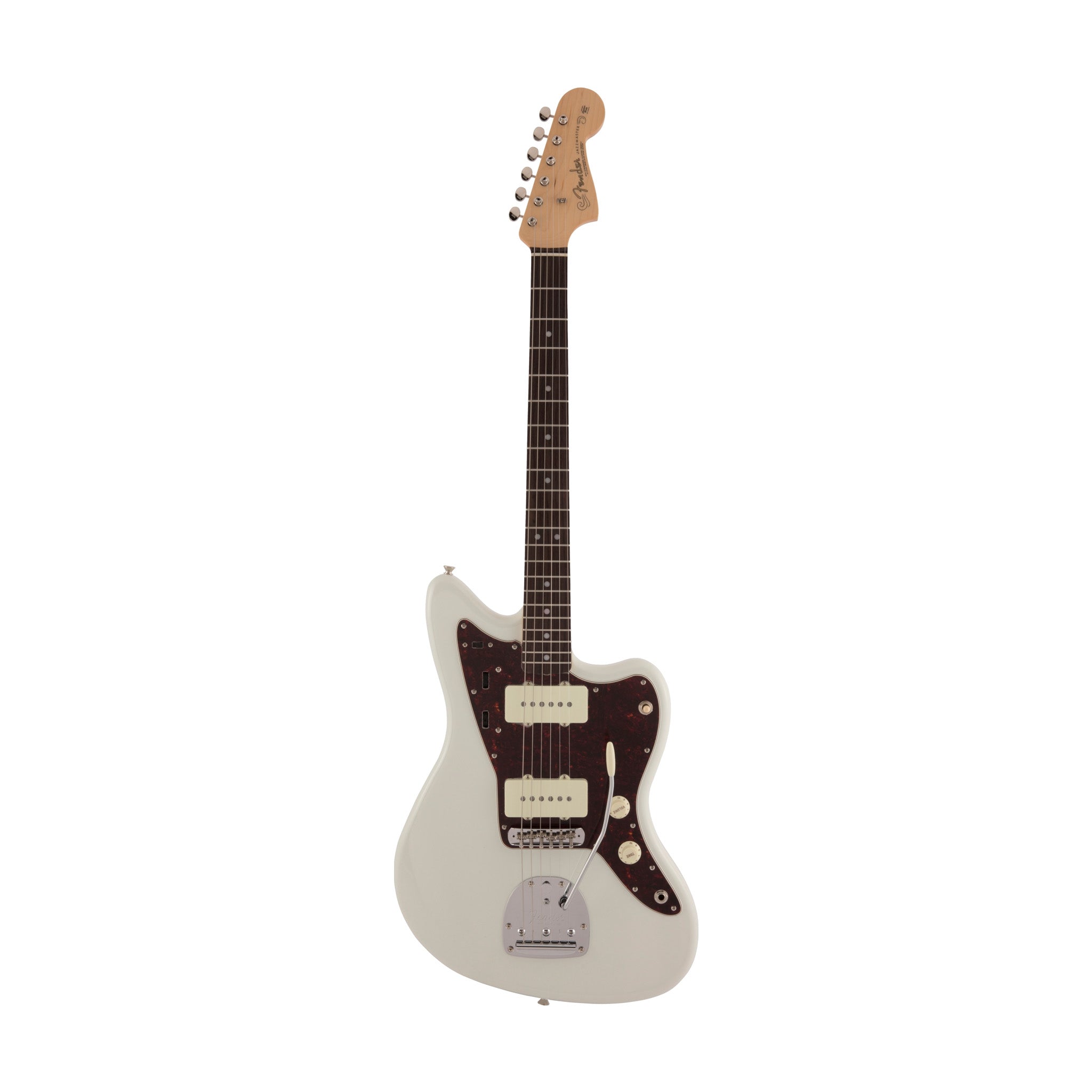Fender Japan Traditional 60s Jazzmaster Electric Guitar, RW FB, Olympic White