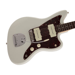 Fender Japan Traditional 60s Jazzmaster Electric Guitar, RW FB, Olympic White