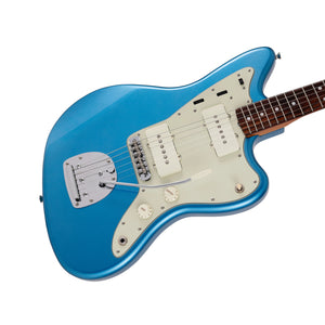 Fender Japan Traditional II 60s Jazzmaster Electric Guitar, Roasted Maple Neck / RW FB, Lake Placid Blue