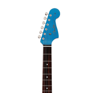 Fender Japan Traditional II 60s Jazzmaster Electric Guitar, Roasted Maple Neck / RW FB, Lake Placid Blue