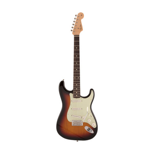 Fender Japan Heritage 60s Stratocaster Electric Guitar, RW FB, 3-Tone Sunburst