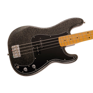 Fender J Signature Precision Bass Electric Guitar, Maple FB, Black Gold