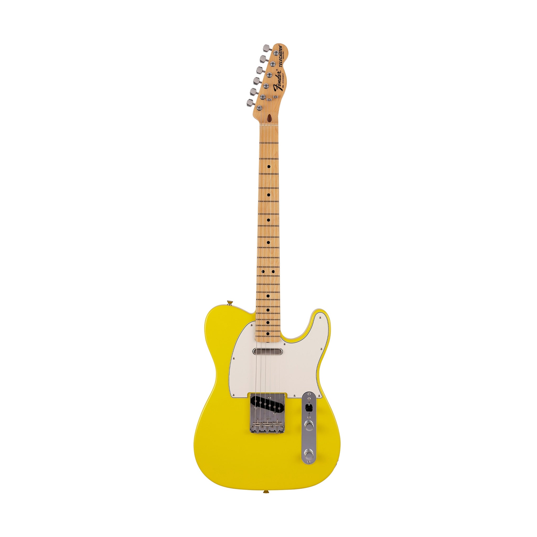 Fender Japan Limited International Color Telecaster Electric Guitar, Maple FB, Monaco Yellow
