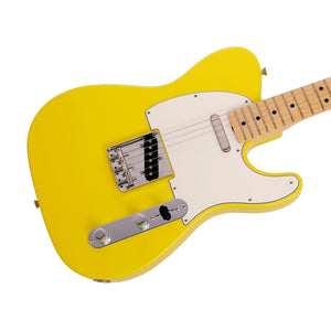 Fender Japan Limited International Color Telecaster Electric Guitar, Maple FB, Monaco Yellow