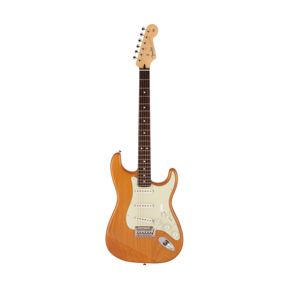 ❤️Natural Oil Finish Vintage Stratocaster Fender Japan Hybrid II Stratocaster Electric Guitar, RW FB