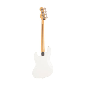 Fender Japan Hybrid II Jazz Bass Guitar, RW FB, Arctic White