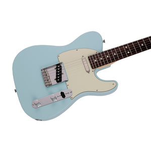 Fender Japan Junior Collection Telecaster Electric Guitar, RW FB, Satin Daphne Blue