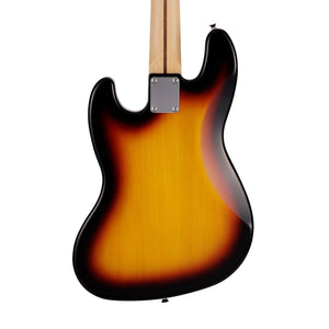 Fender Japan Junior Collection Jazz Bass Guitar, RW FB, 3-Color Sunburst