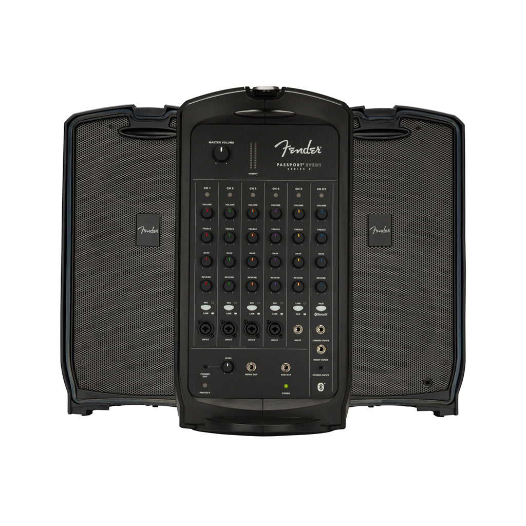 Fender Passport Event Series 375W Portable PA System, 230V UK