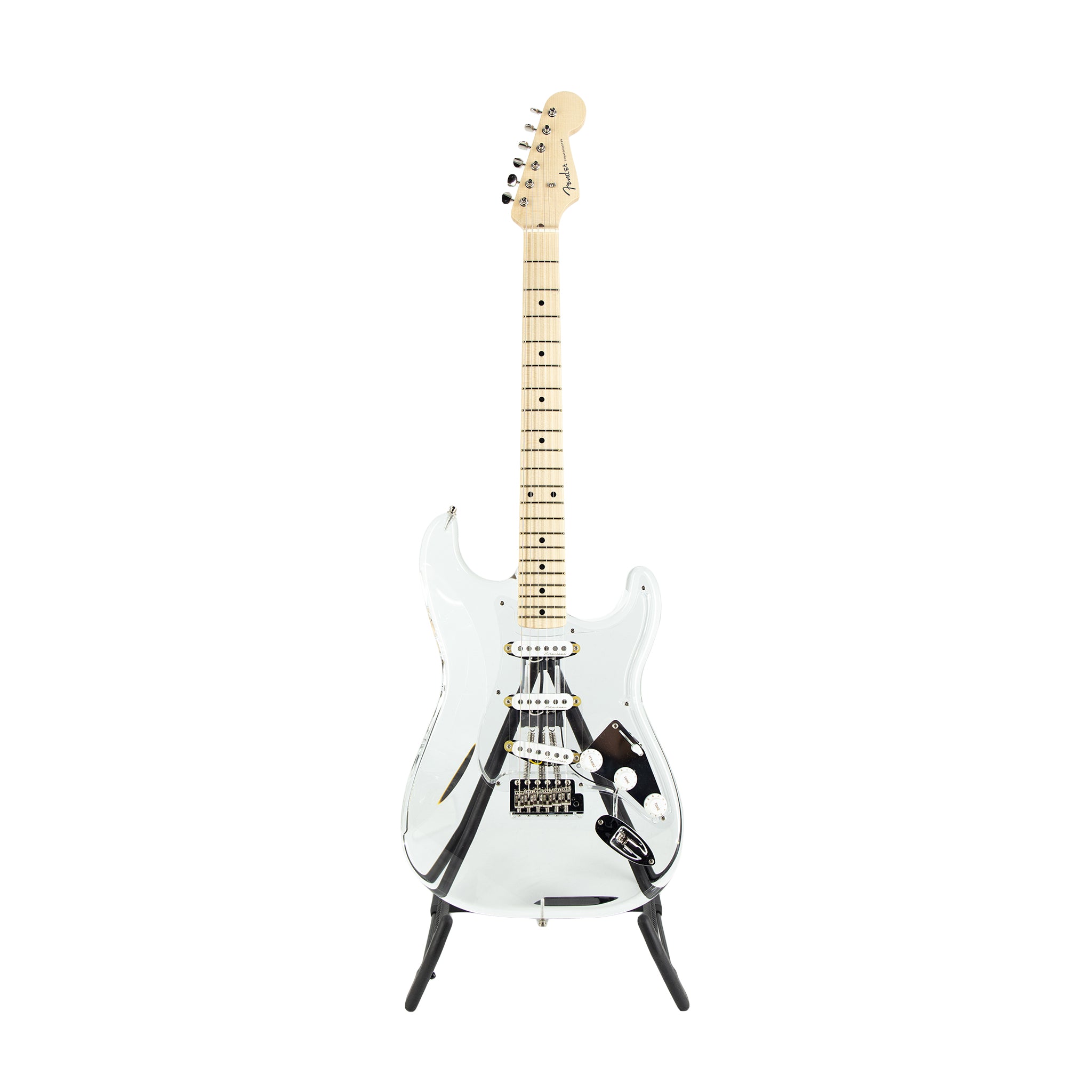 Fender Custom Shop Masterbuilt Scott Buehl Limited Edition Acrylic Stratocaster, Maple FB, Clear