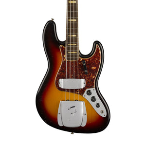 Fender Custom Shop 1966 Jazz Bass Journeyman Relic Electric Guitar, 3-Color Sunburst