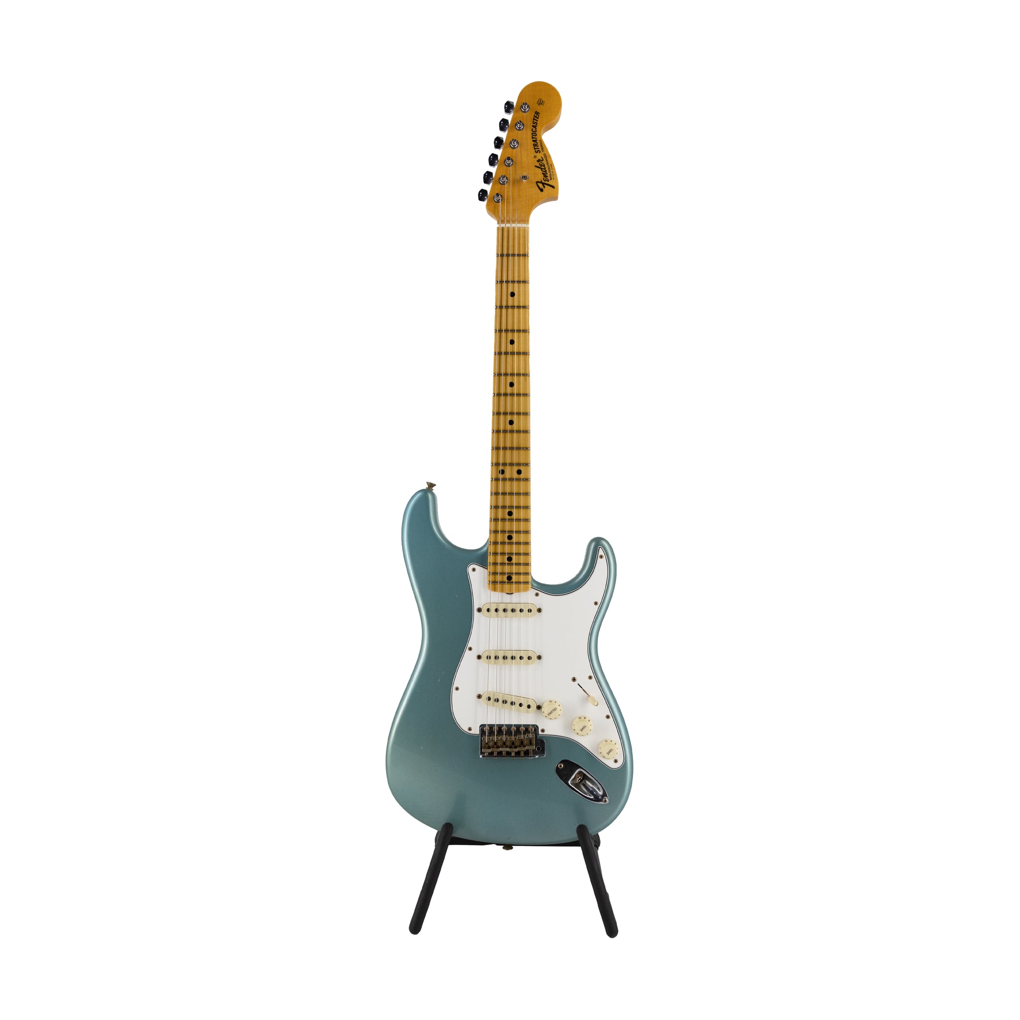 Fender Custom Shop 2021 Ltd Ed 1969 Stratocaster BT Journeyman Relic Guitar, Aged Firemist Silver