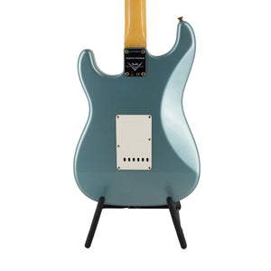 Fender Custom Shop 2021 Ltd Ed 1969 Stratocaster BT Journeyman Relic Guitar, Aged Firemist Silver