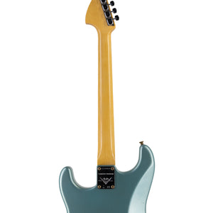 Fender Custom Shop 2021 Ltd Ed 1969 Stratocaster BT Journeyman Relic Guitar, Aged Firemist Silver