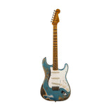 Fender Custom Shop Ltd Ed Red Hot Super Heavy Relic Stratocaster, Super Faded Aged Lake Placid Blue