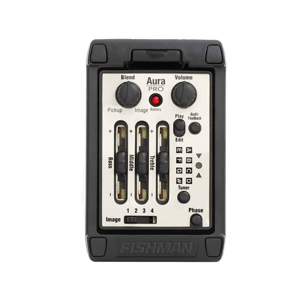 Fishman Aura Pro Onboard Narrow Format Acoustic Guitar Preamp