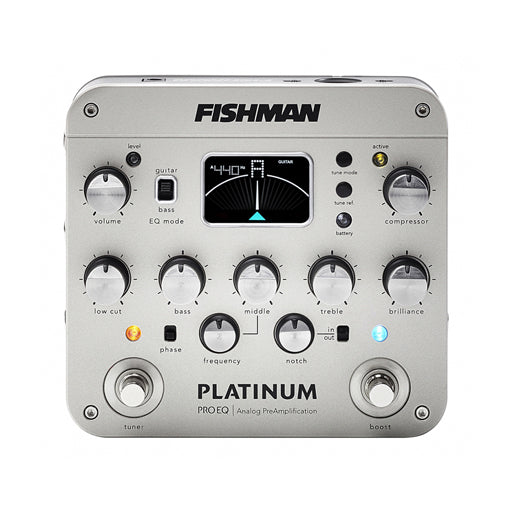 FISHMAN PLATINUM pro eq アコースティックギタープリアンプ products_2FF04-PRO-PLT-