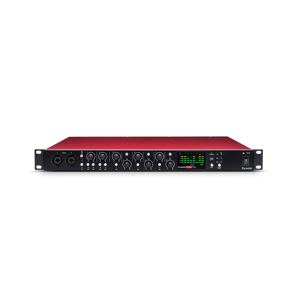 FOCUSRITE Scarlett OctoPre ADATマイクプリアンプ Focusrite Scarlett OctoPre(ADAT出力搭載・アナログ8ch入出力対応
