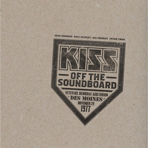 Off the Soundboard: Live in Des Moines - Kiss (Vinyl) (BD)