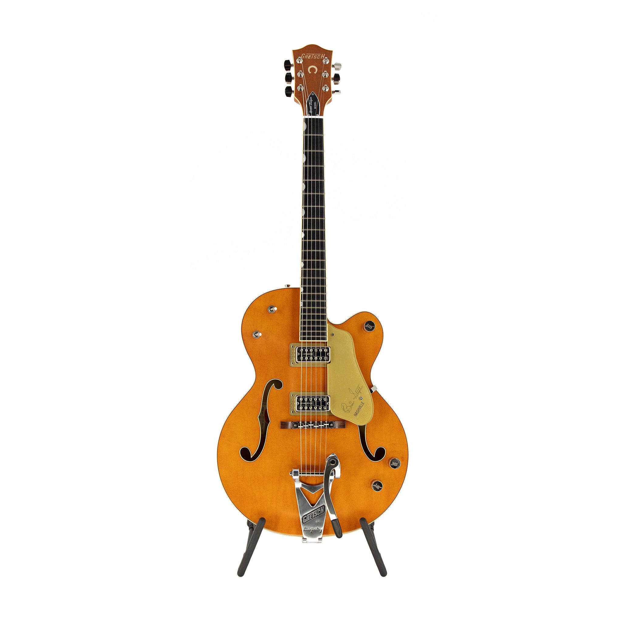 Gretsch G6120T-BSSMK Brian Setzer Signature Nashville Hollowbody 59 "Smoke" w/Bigsby, Smoke Orange
