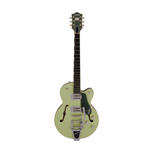 Gretsch G6659T Players Edition Broadkaster Jr. Center Block Single-Cut w/Bigsby, 2-Tone Smoked Green