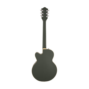 Gretsch G6659T Players Edition Broadkaster Jr. Center Block Single-Cut w/Bigsby, 2-Tone Smoked Green