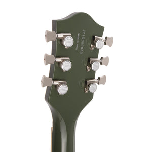 Gretsch G6659T Players Edition Broadkaster Jr. Center Block Single-Cut w/Bigsby, 2-Tone Smoked Green