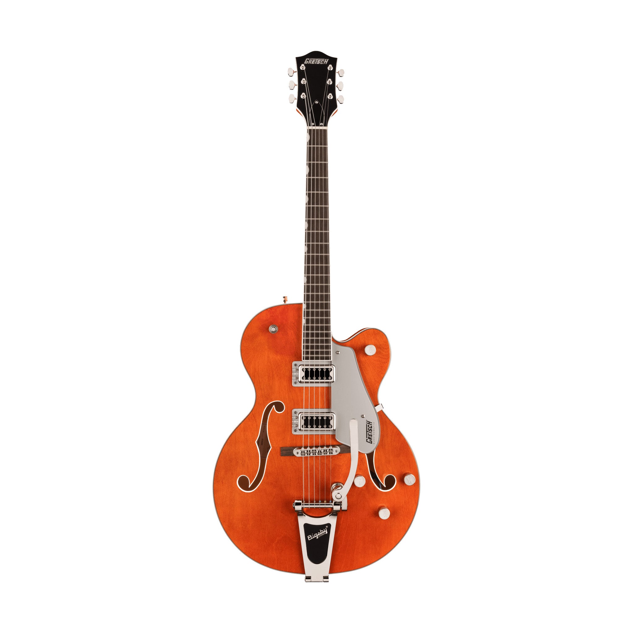 Gretsch G5420T Electromatic Classic Hollow Body Single-Cut Bigsby Electric Guitar, Orange Stain