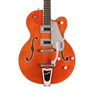 Gretsch G5420T Electromatic Classic Hollow Body Single-Cut Bigsby Electric Guitar, Orange Stain