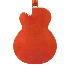Gretsch G5420T Electromatic Classic Hollow Body Single-Cut Bigsby Electric Guitar, Orange Stain