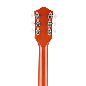 Gretsch G5420T Electromatic Classic Hollow Body Single-Cut Bigsby Electric Guitar, Orange Stain