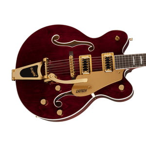 Gretsch G5422TG Electromatic Classic Hollow Body Double-Cut Bigsby Electric Guitar, Walnut Stain
