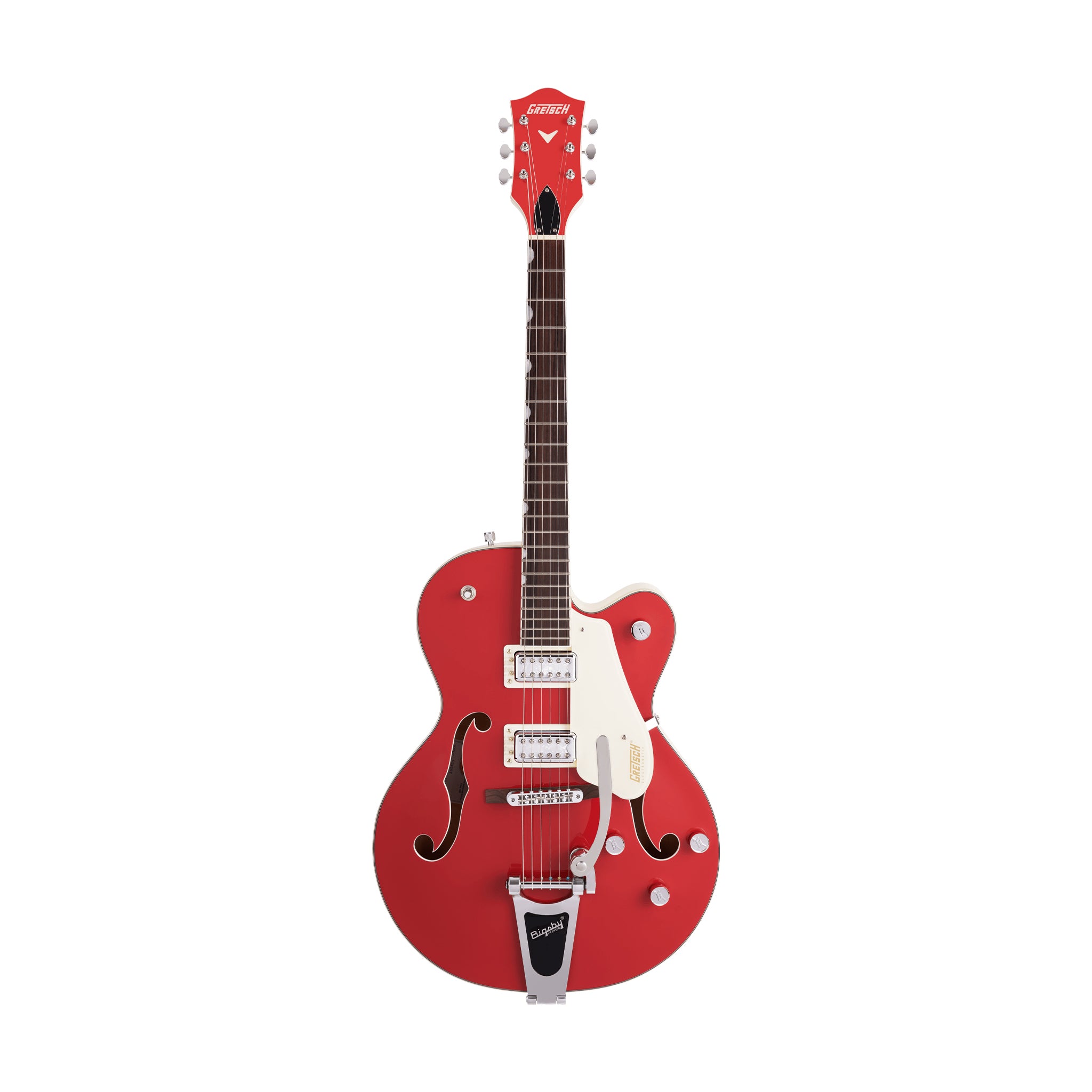 Gretsch G5410T Ltd Ed Electromatic Tri-Five Hollow Body, RW FB, 2-Tone Fiesta Red/Vintage White
