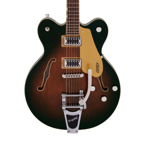 Gretsch G5622T Electromatic Center Block Double-Cut w/ Bigsby Electric Guitar, Laurel FB, Single Barrel Burst