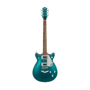 Gretsch G5222 Electromatic Double Jet BT Electric Guitar w/V-Stoptail, Laurel FB, Ocean Turquiose