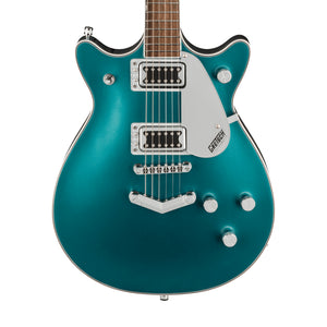 Gretsch G5222 Electromatic Double Jet BT Electric Guitar w/V-Stoptail, Laurel FB, Ocean Turquiose