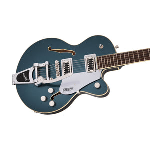 Gretsch G5655T Electromatic Center Block Jr. Single-Cut Electric Guitar w/Bigsby, Jade Grey Metallic