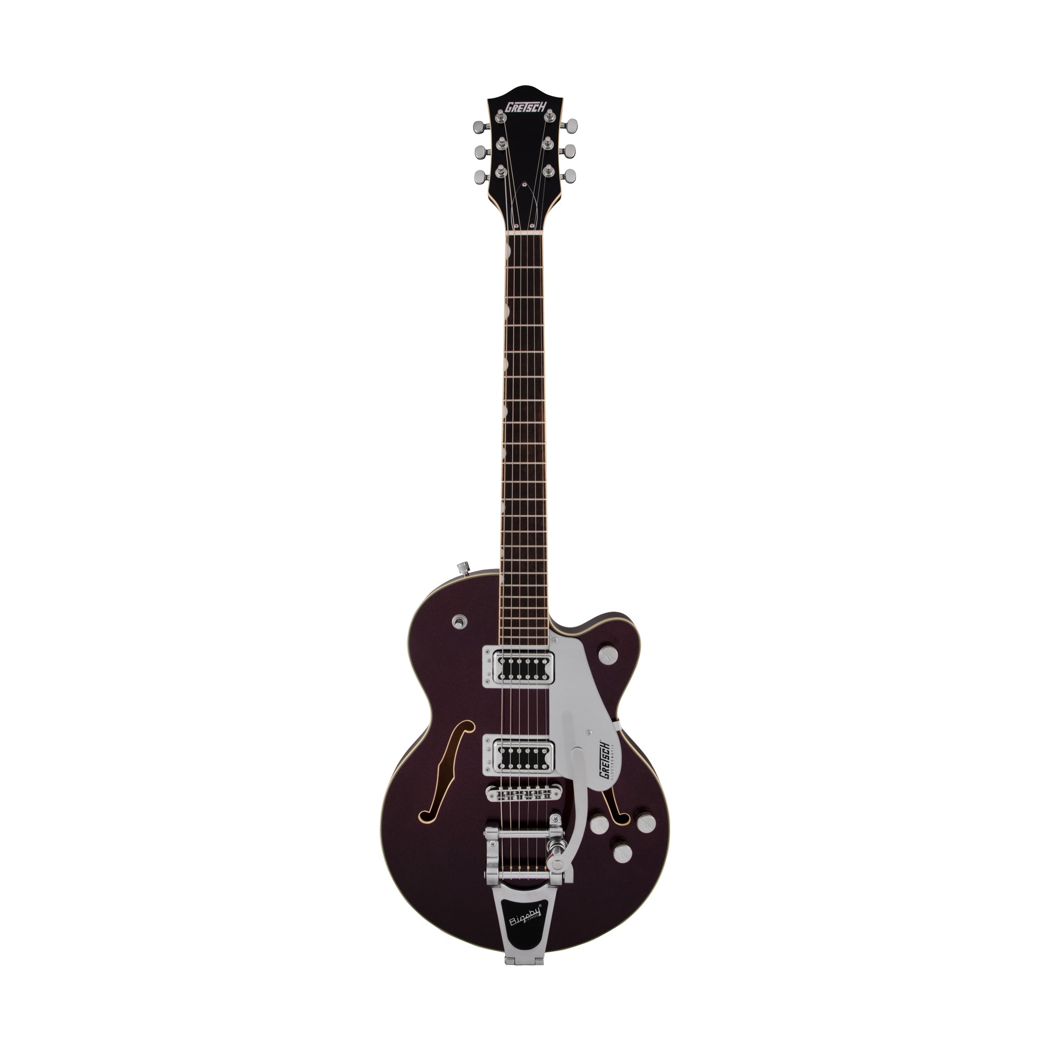 Gretsch G5655T Electromatic Center Block Jr. Single-Cut Guitar w/Bigsby, Dark Cherry Metallic