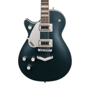 Gretsch G5220LH Electromatic Jet BT Single-Cut V-Stoptail Left-Handed Guitar, Jade Gray Metallic