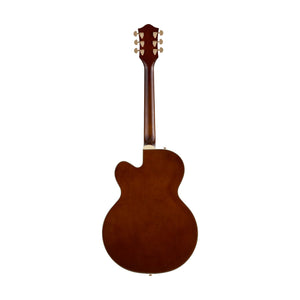 Gretsch G2410TG Streamliner Hollow Body Single-Cut Electric Guitar, Laurel FB, Single Barrel Burst